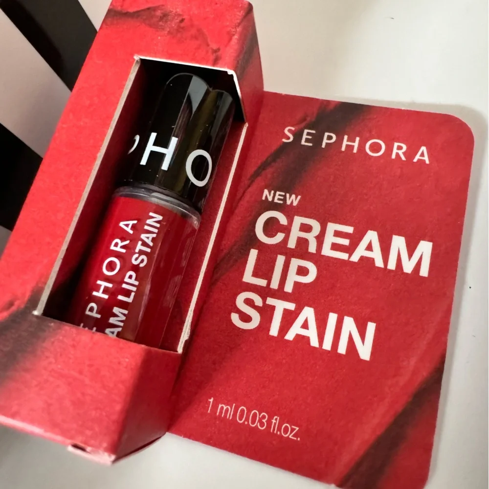 Sephora Collection Cream Lip Stain in Always Red and Marvelous Mauve